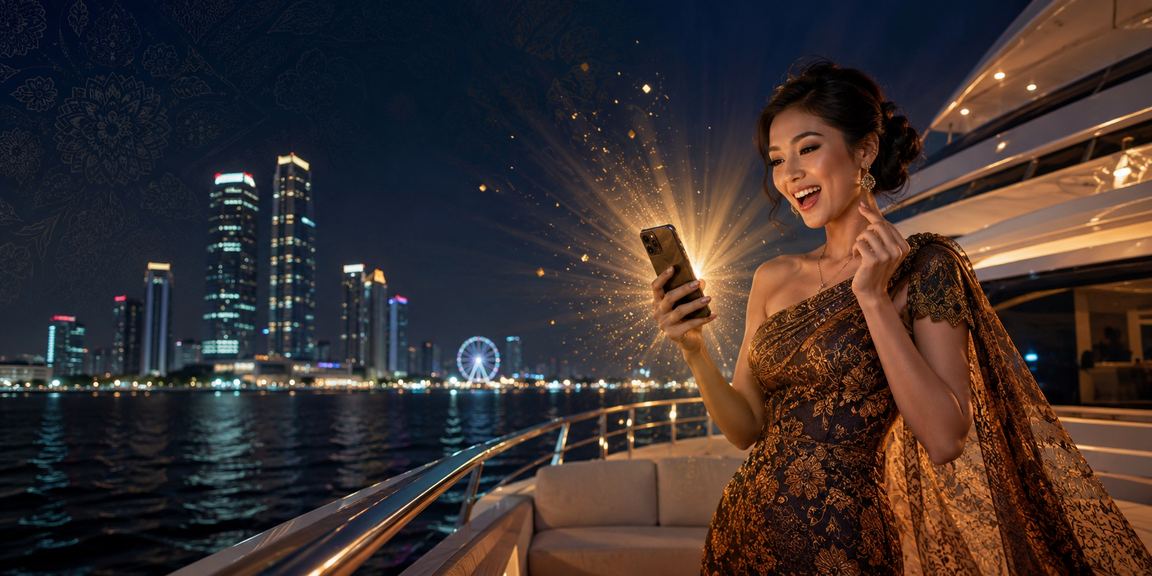 Pemain casino mobile mengakses platform dengan aman dari perangkat smartphone modern